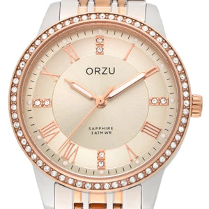 Orzu Watches - ORZU Analog Rose Gold Dial Women's Watch