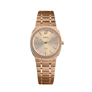 Orzu Watches - ORZU Analog Rose Gold Dial Women's Watch