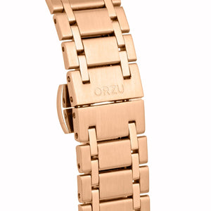 Orzu Watches - ORZU Analog Rose Gold Dial Women's Watch