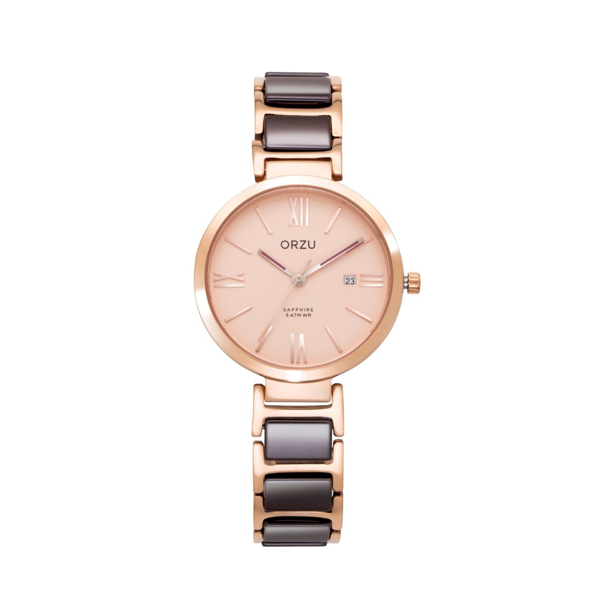 Orzu Watches - ORZU Analog Rose Gold Dial Women's Watch