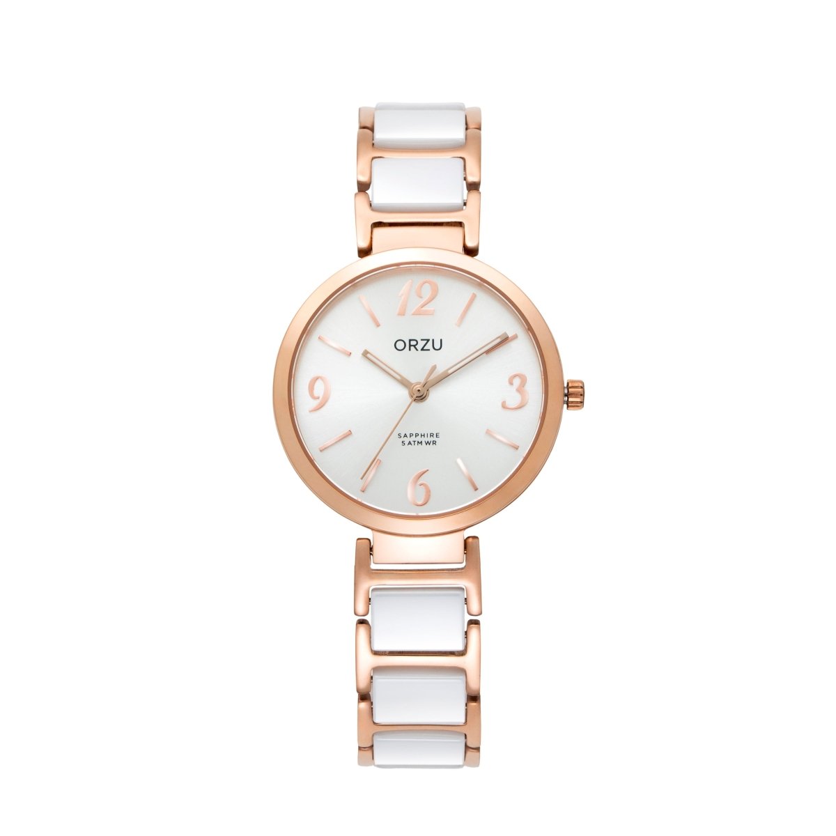 Orzu Watches - ORZU Analog White Dial Women's Watch