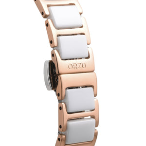 Orzu Watches - ORZU Analog White Dial Women's Watch