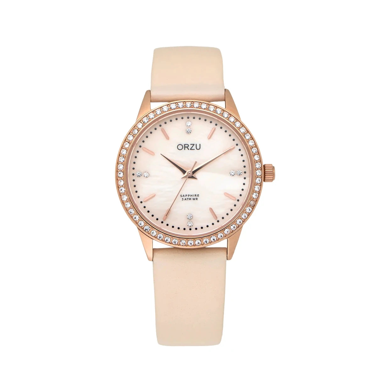 Orzu Watches - ORZU Analog White Dial Women's Watch