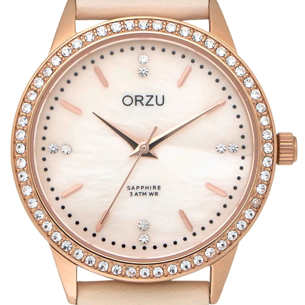 Orzu Watches - ORZU Analog White Dial Women's Watch