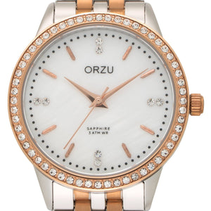 Orzu Watches - ORZU Analog White Dial Women's Watch