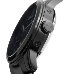 Orzu Watches - ORZU Automatic Black Dial Men's Watch