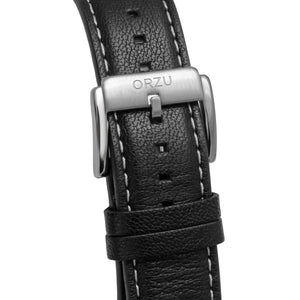 Orzu Watches - ORZU Automatic Black Dial Men's Watch