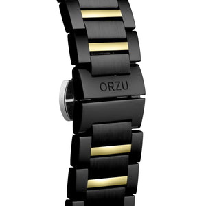 Orzu Watches - ORZU Automatic White Dial Men's Watch