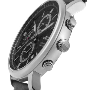 Orzu Watches - ORZU Chronograph Black Dial Men's Watch