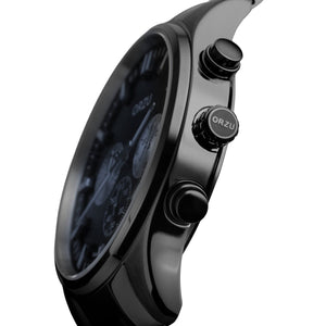 Orzu Watches - ORZU Chronograph Blue Dial Men's Watch