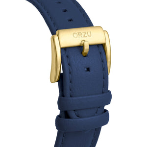Orzu Watches - ORZU Chronograph White Dial Men's Watch