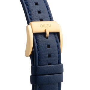 Orzu Watches - ORZU Chronograph White Dial Men's Watch