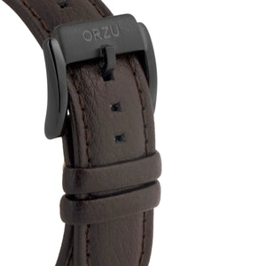 Orzu Watches - ORZU Multifunction Black Dial Men's Watch