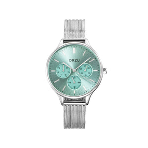 Orzu Watches - ORZU Multifunction Blue Dial Women's Watch
