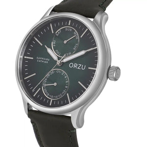Orzu Watches - ORZU Multifunction Green Dial Men's Watch