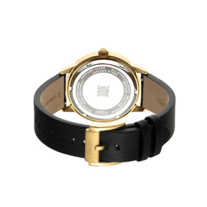 Orzu Watches - Silver Multifunction - Interchangeable Leather Strap