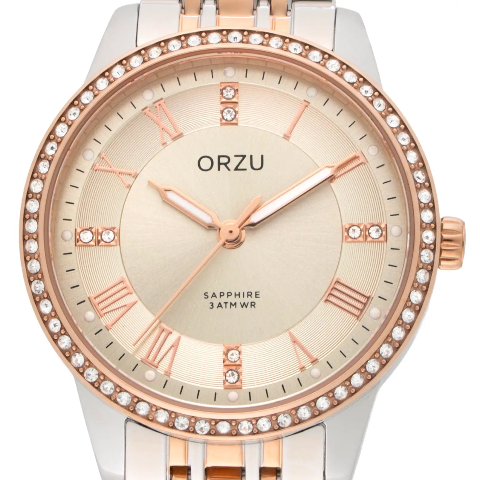 ORZU Analog Rose Gold Dial Women's Watch