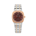 ORZU Analog Maroon Dial Women's Watch
