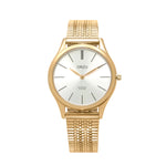 ORZU Analog White Dial Women's Watch