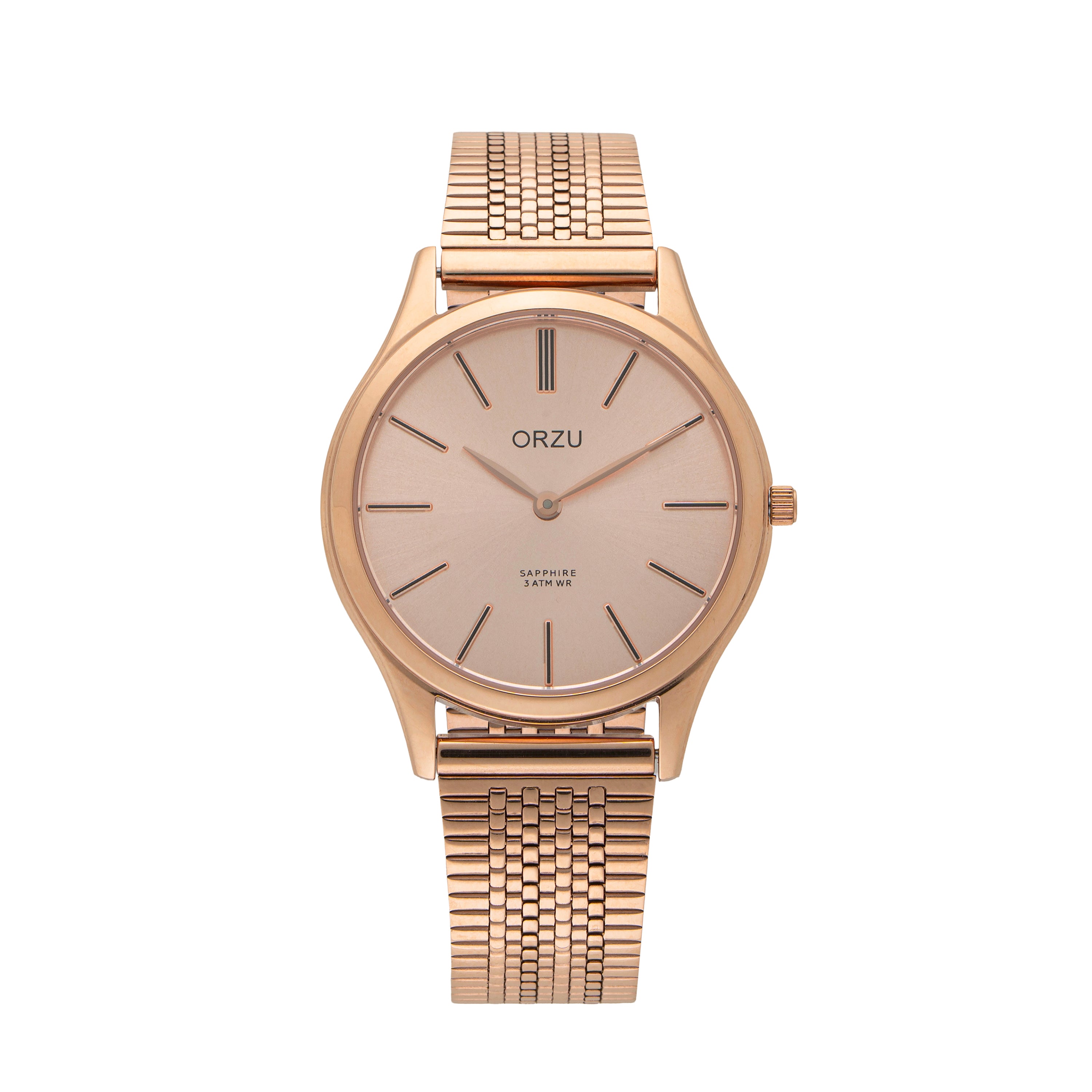 ORZU Analog Pink Dial Women's Watch