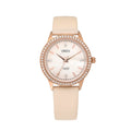 ORZU Analog White Dial Women's Watch