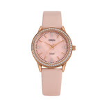ORZU Analog Pink Dial Women's Watch