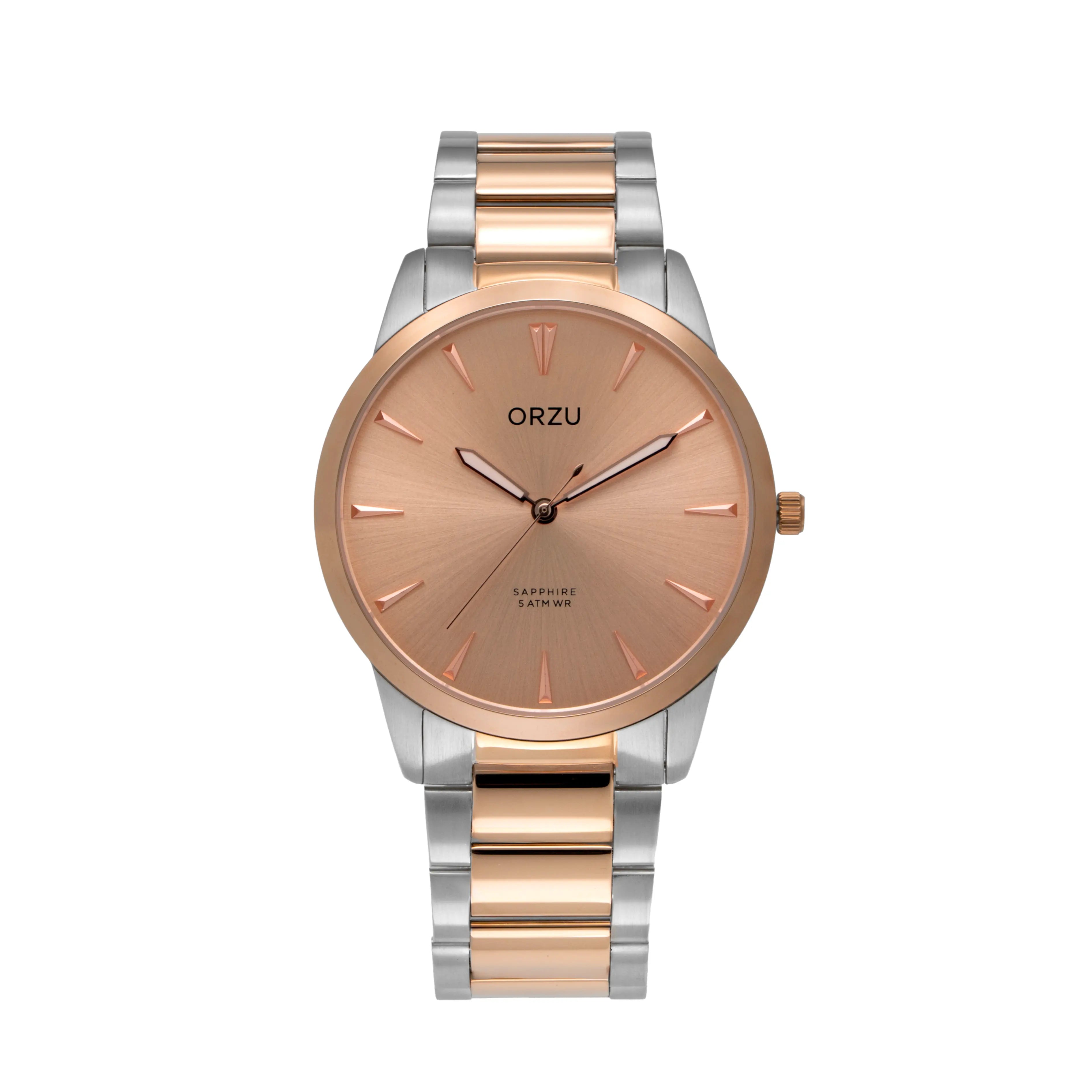ORZU Analog Rose Gold Dial Men's Watch