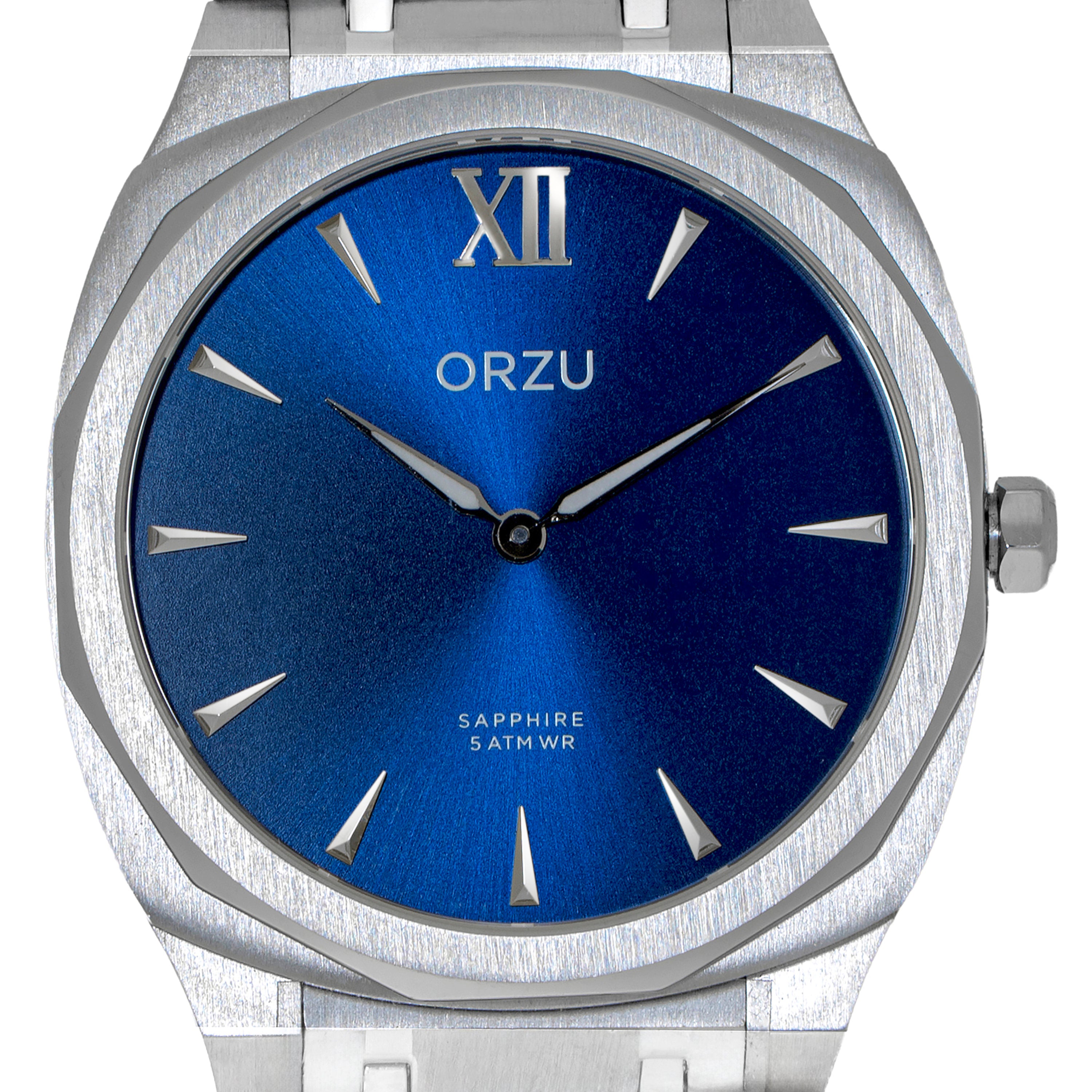 ORZU Analog Blue Dial Men's Watch