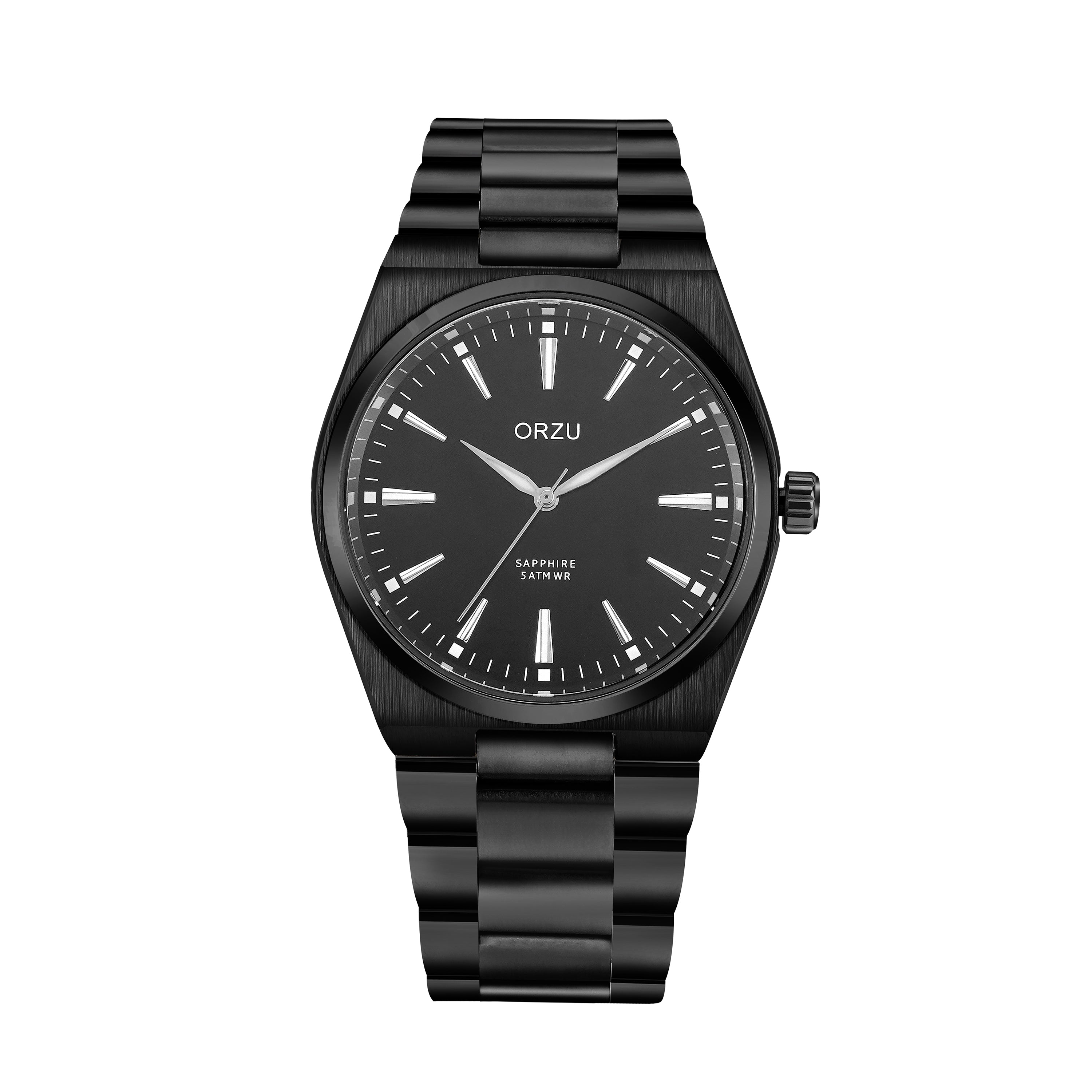 ORZU Analog Black Dial Men's Watch