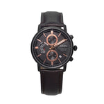 ORZU Chronograph Black Dial Men's Watch