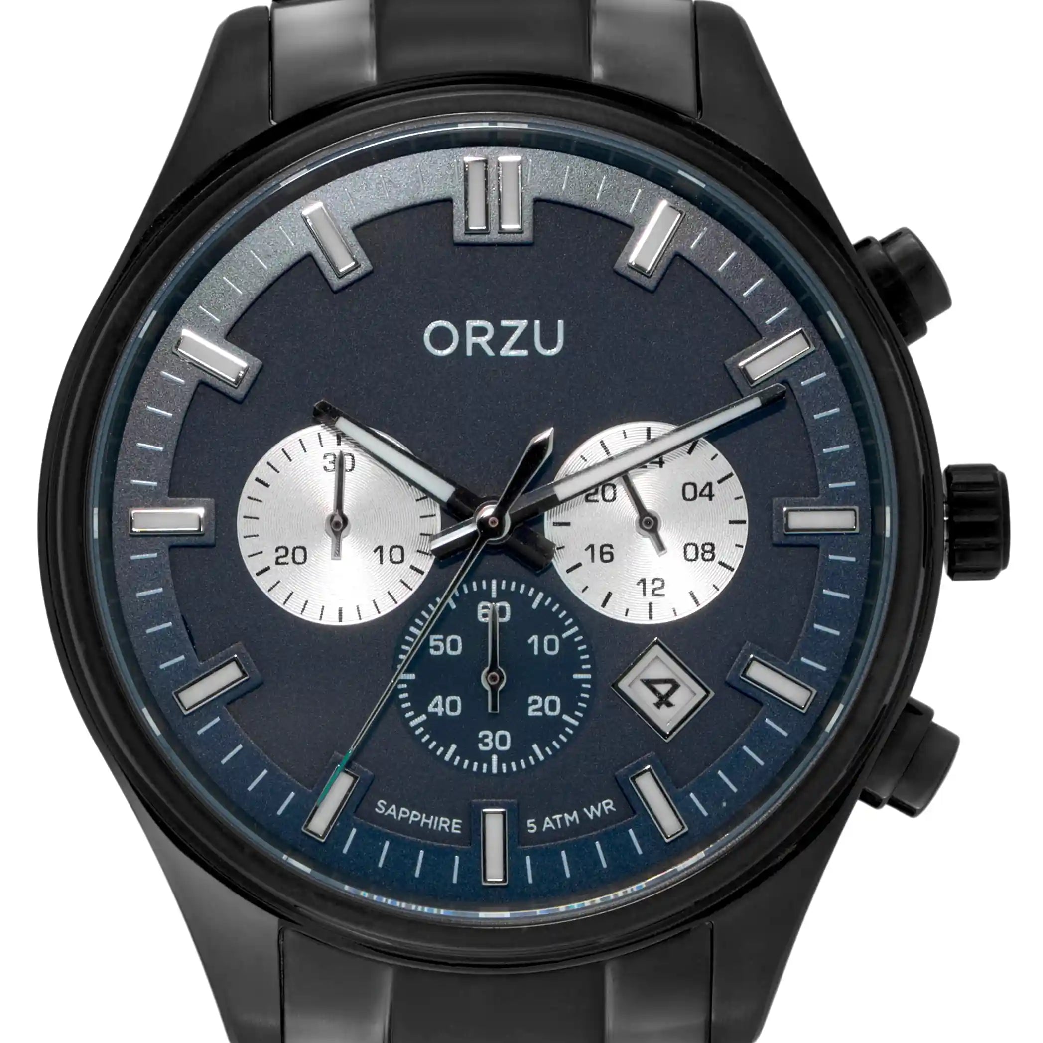 ORZU Chronograph Blue Dial Men's Watch