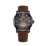 ORZU Automatic Black Dial Men's Watch