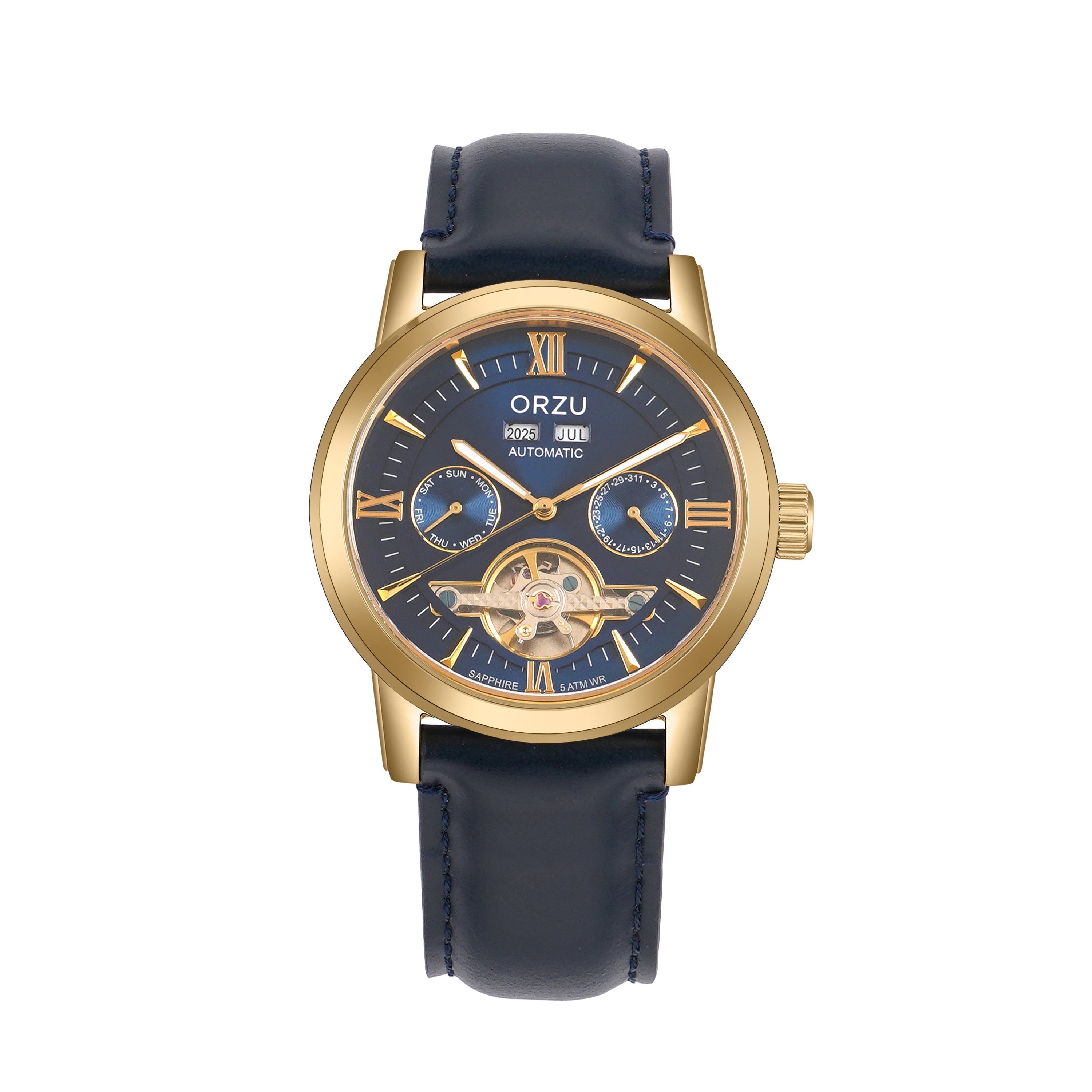 ORZU Automatic Blue Dial Men's Watch