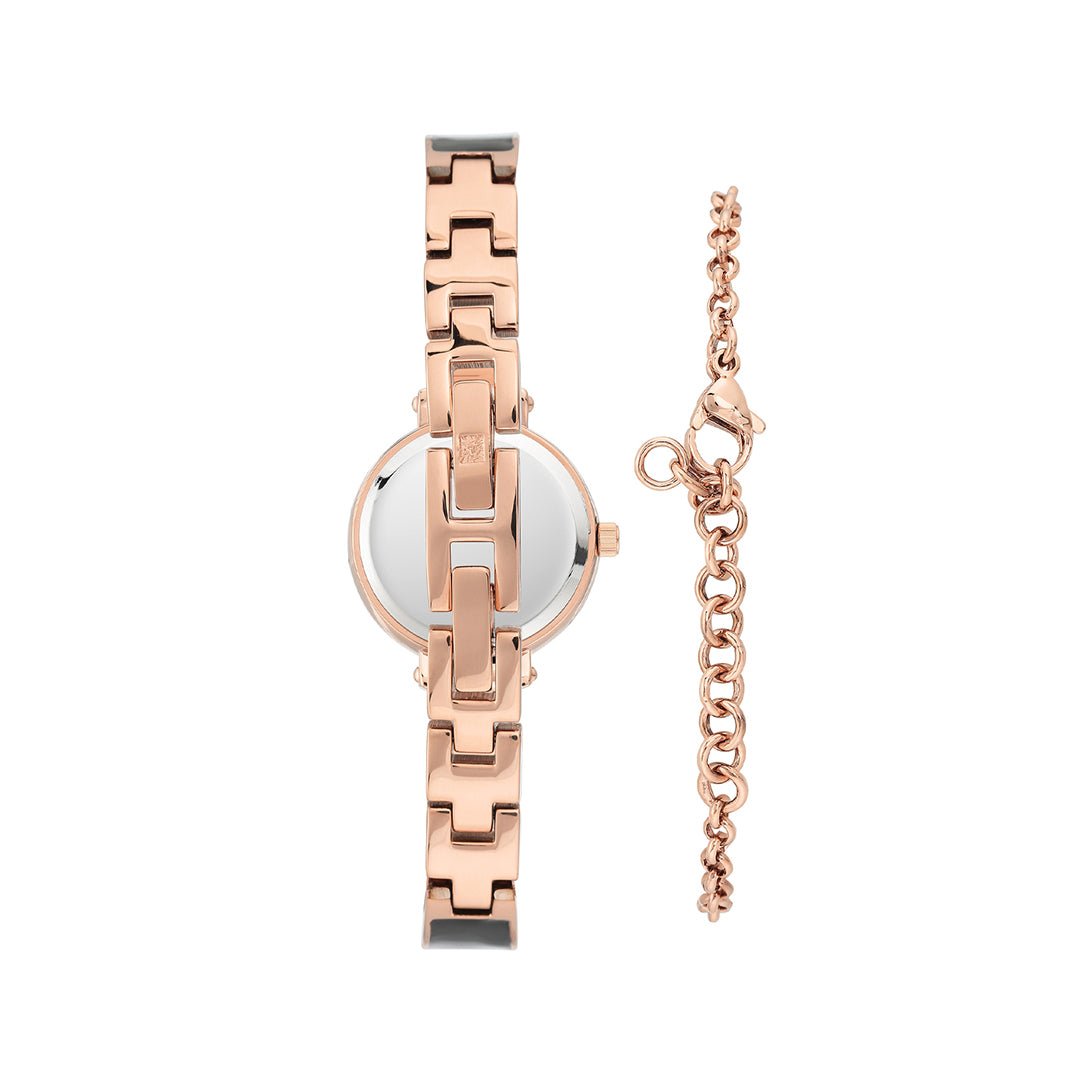 Orzu Watches - Anne Klein Black Dial Women's Watch