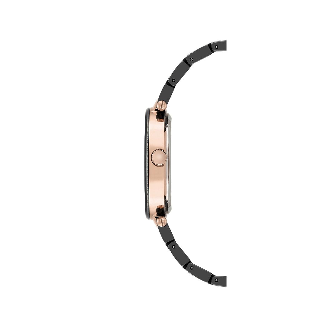 Orzu Watches - Anne Klein Black Dial Women's Watch