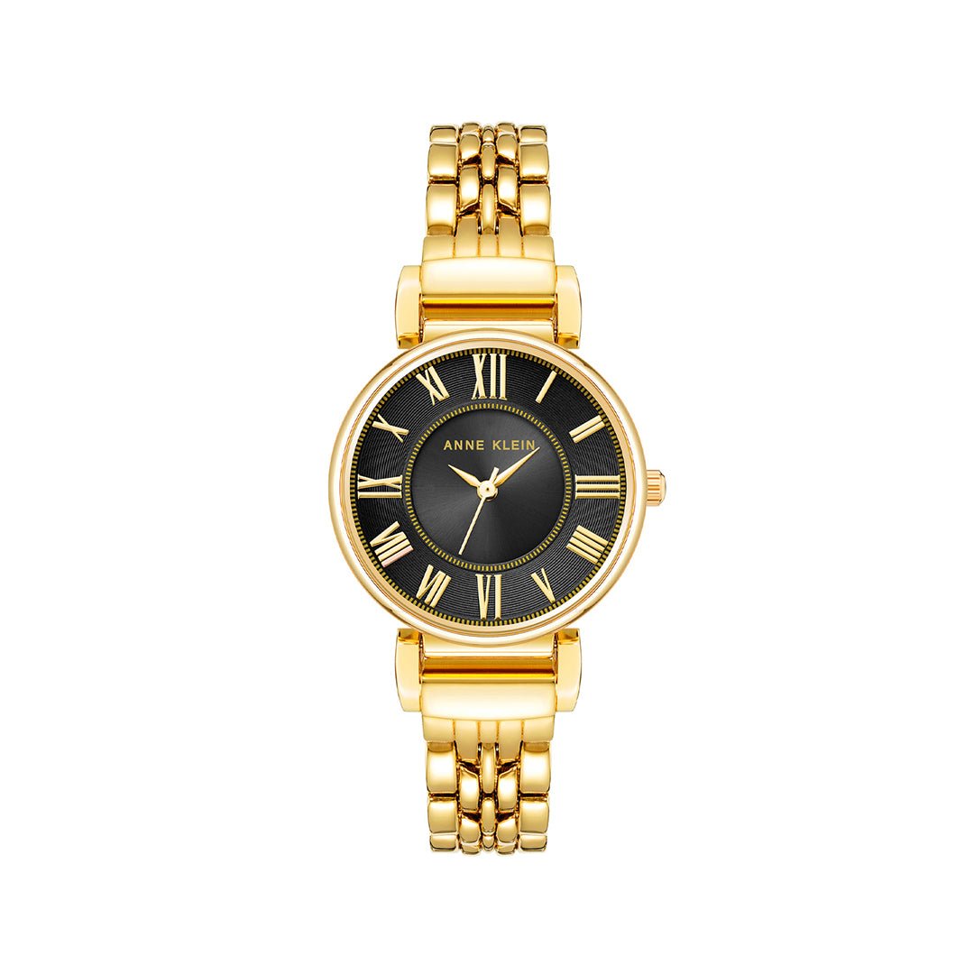 Orzu Watches - Anne Klein Black Dial Women's Watch