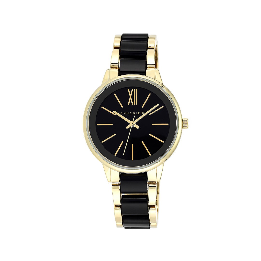Orzu Watches - Anne Klein Black Dial Women's Watch