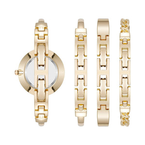 Orzu Watches - Anne Klein Black Glossy Dial Women's Watch