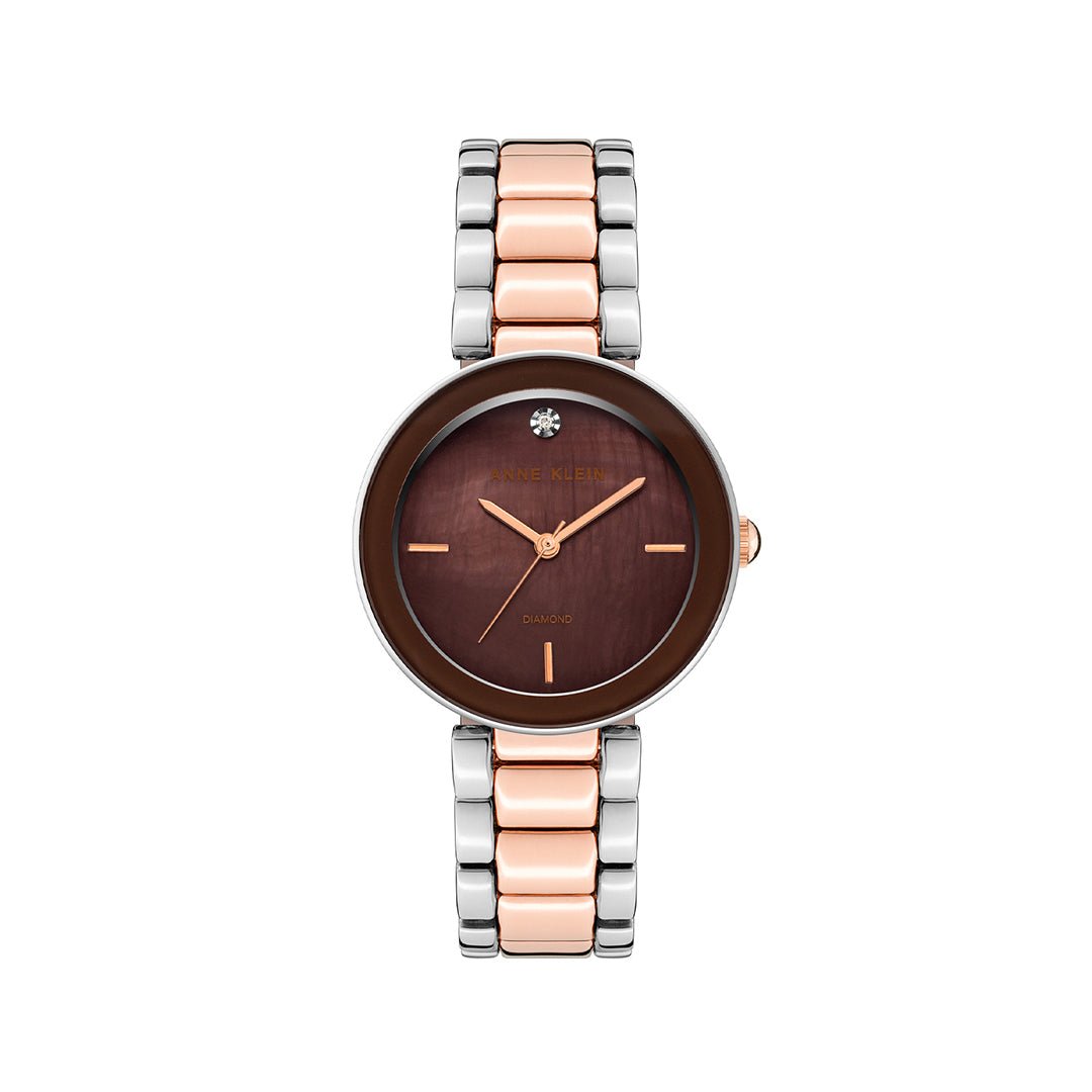 Orzu Watches - Anne Klein Brown Dial Women's Watch