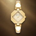 Orzu Watches - Anne Klein Gold Dial Gold Stainless Steel Mesh Women's Watch
