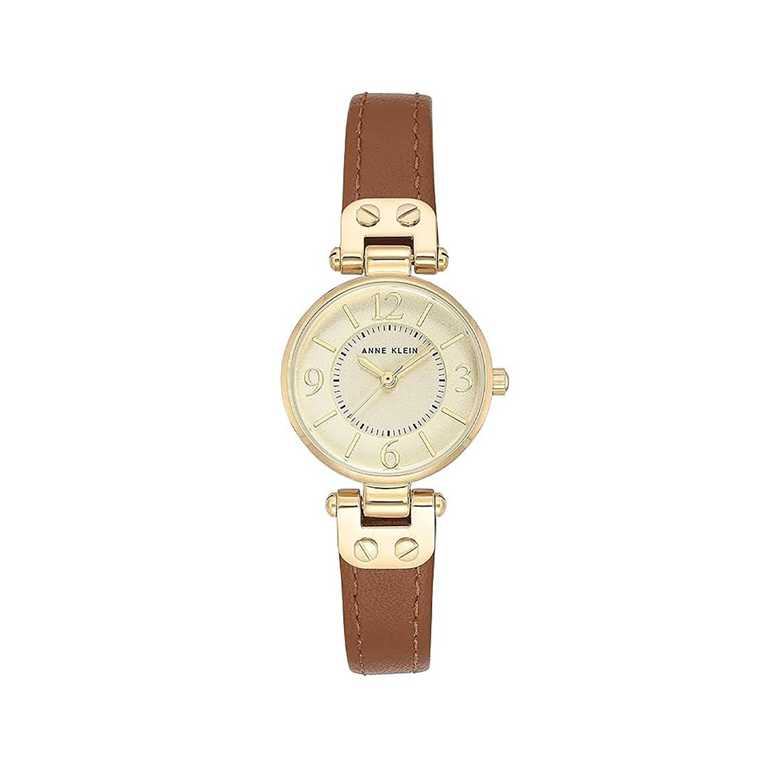 Orzu Watches - Anne Klein Gold Dial Women's Watch
