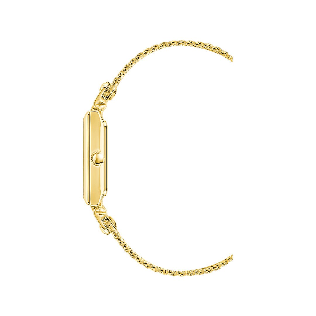 Orzu Watches - Anne Klein Gold Rectangular Dial Women’s Watch