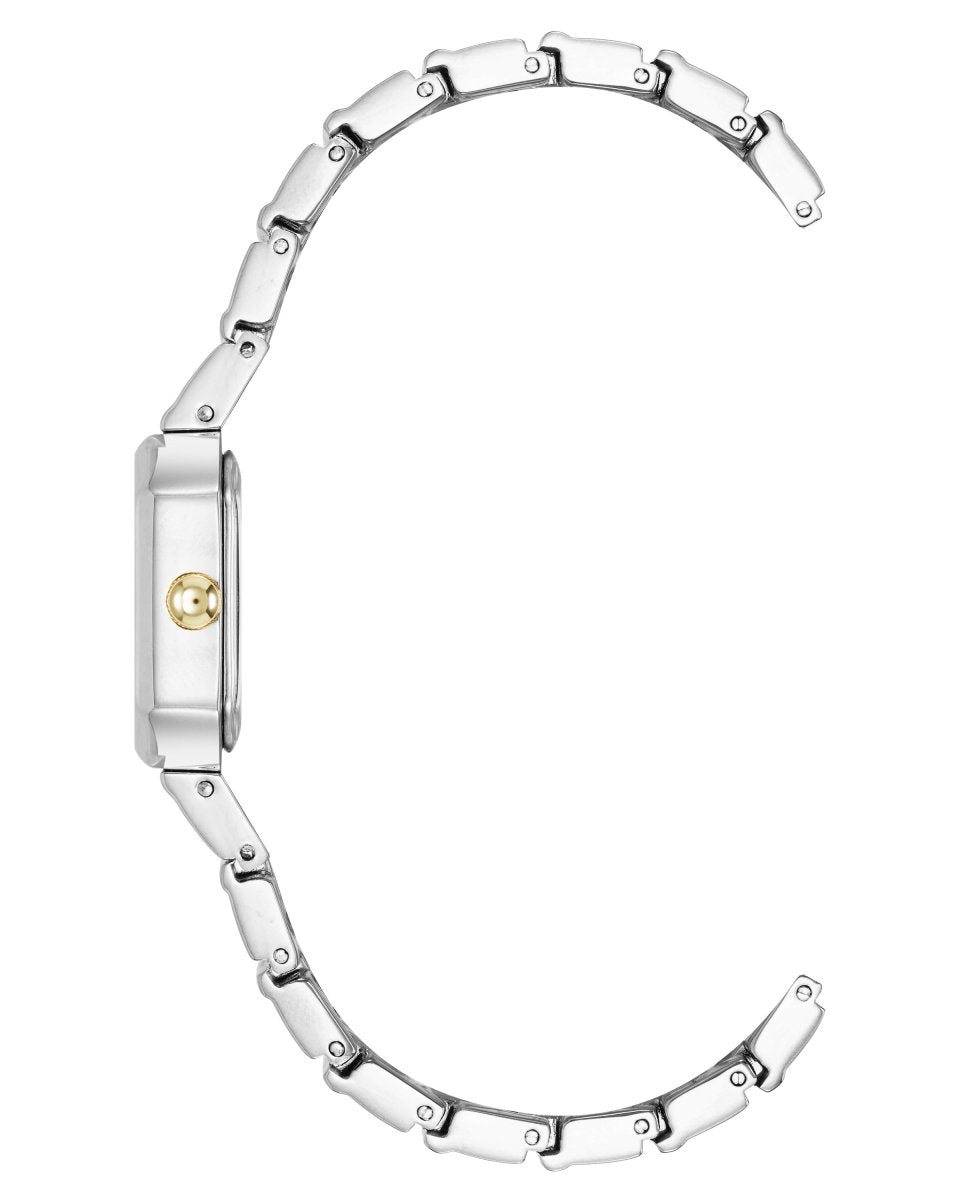 Orzu Watches - Anne Klein Green Dial Multicolor Stainless Steel Mesh Women's Watch (AK-5501GNTT)