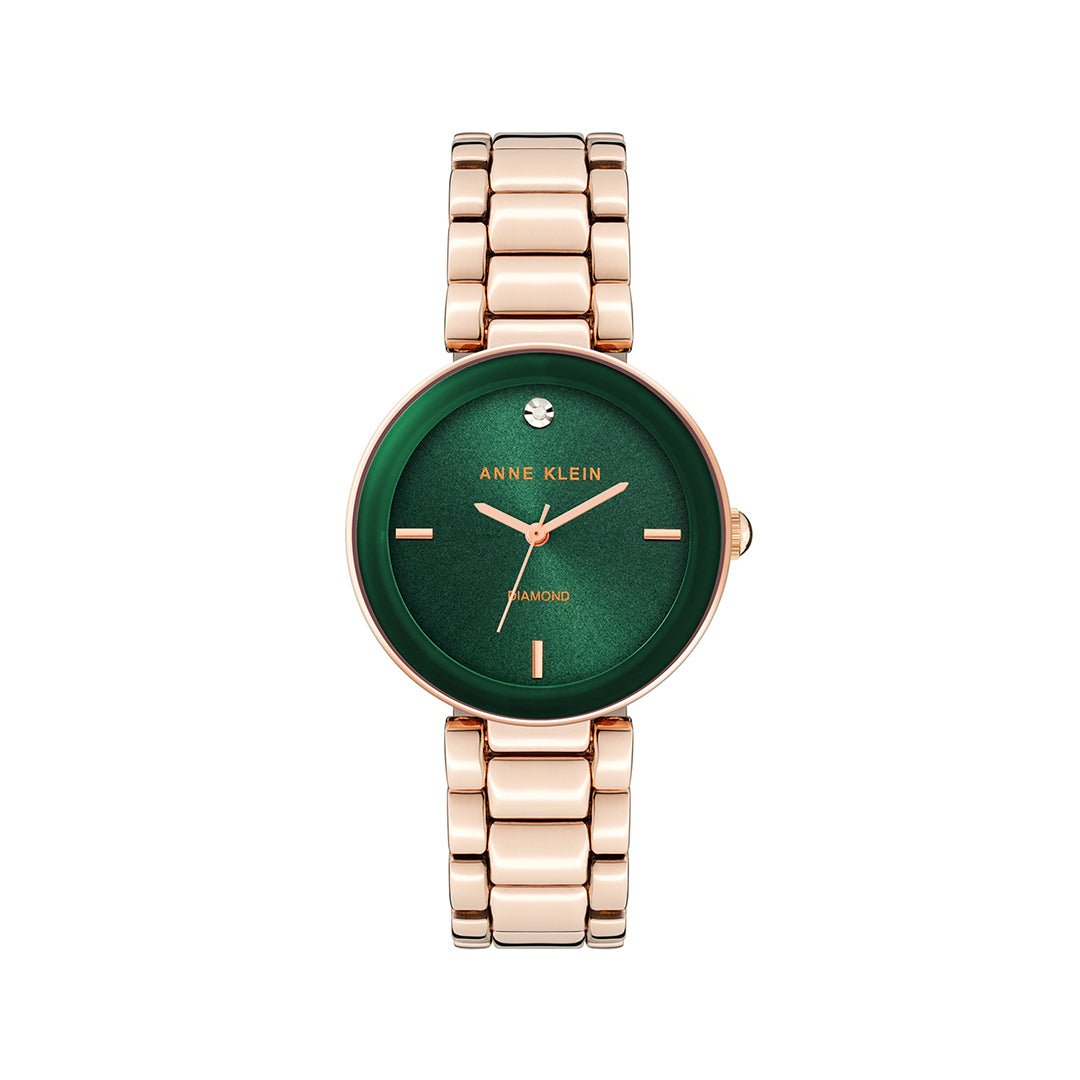 Orzu Watches - Anne Klein Green Dial Women's Watch