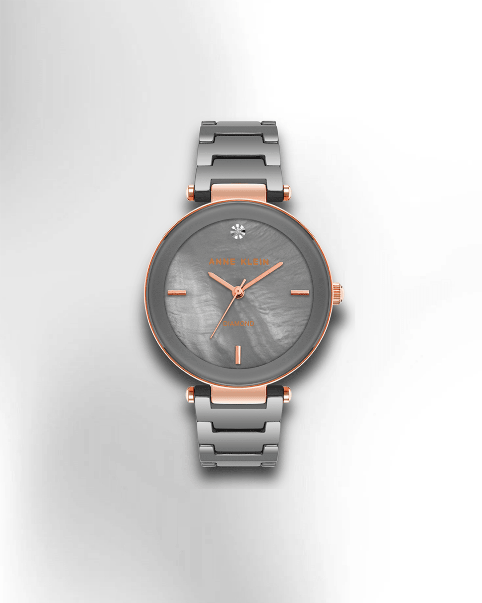 Orzu Watches - Anne Klein Grey Dial Women's Watch