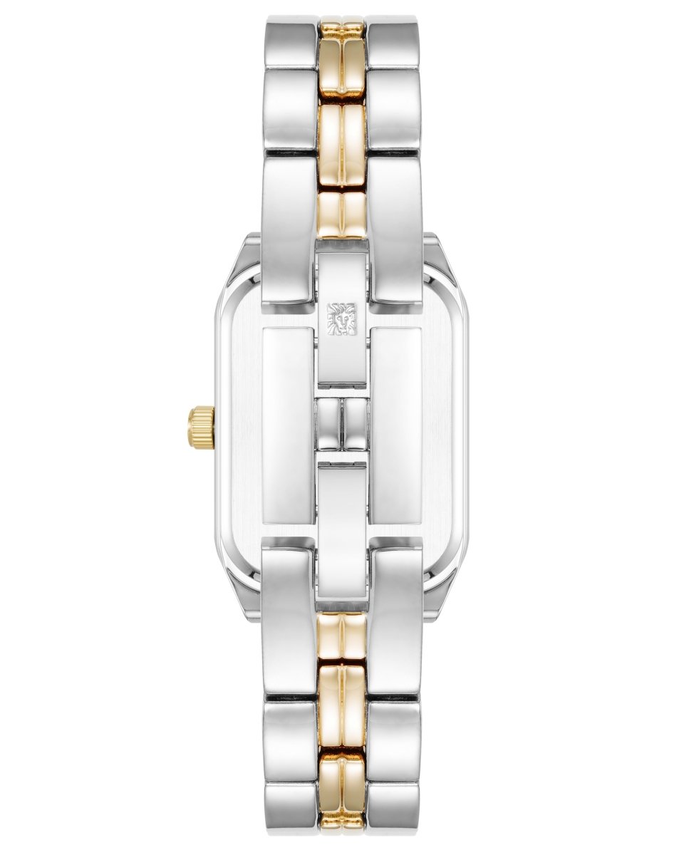 Orzu Watches - ANNE KLEIN Mother-Of-Pearl Silver Tone Metal Rectangle Watch – AK-3775ABTT