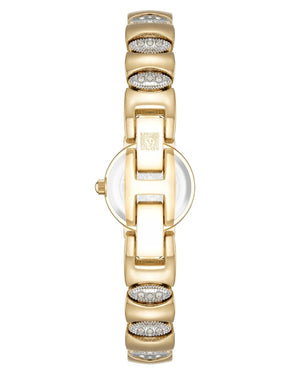 Orzu Watches - Anne Klein Off-White Dial Multicolor Stainless Steel Mesh Women's Watch (AK-5613MPTT)