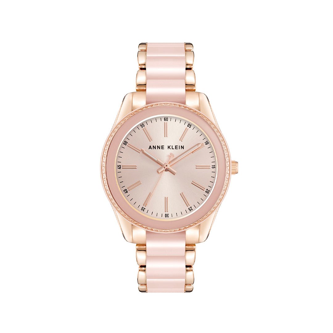 Orzu Watches - Anne Klein Pink Dial Women's Watch