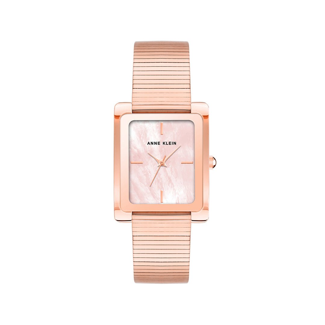 Orzu Watches - Anne Klein Pink Square Dial Women’s Watch
