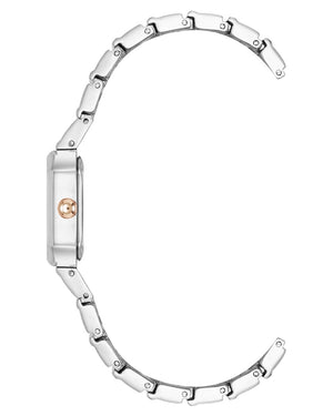 Orzu Watches - Anne Klein Rose Gold Dial Multicolor Stainless Steel Mesh Women's Watch (AK-5501RGRT)